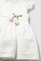 Mayoral vestito bambina bianco 1907.4A.Baby.PPY2