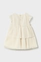 Mayoral sukienka dziecięca 1908.4B.Baby.PPY2 biały SS26