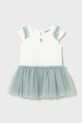 Mayoral sukienka niemowlęca wzorzyste turkusowy 1911.4C.Baby.PPY2