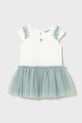 Mayoral sukienka niemowlęca wzorzyste turkusowy 1911.4C.Baby.PPY2