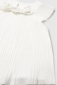 Dziewczynka Mayoral sukienka dziecięca 1913.4D.Baby.PPY2 biały