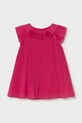 Dievčenské šaty Mayoral látka ružová 1913.4D.Baby.PPY2