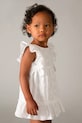 Mayoral vestito di cotone bambina mini bianco 1915.4D.Baby.PPY2