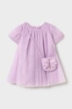 Mayoral sukienka dziecięca rozkloszowany fioletowy 1917.4E.Baby.PPY2