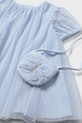 Dziewczynka Mayoral sukienka dziecięca 1917.4E.Baby.PPY2 niebieski