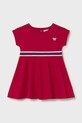 Mayoral sukienka dziecięca z elastanem czerwony 1918.4F.Baby.PPY2