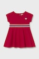 Mayoral sukienka dziecięca z elastanem czerwony 1918.4F.Baby.PPY2