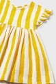 Fete Mayoral rochie din bumbac pentru copii 1925.4K.Baby.PPY2 galben