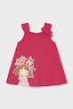 Mayoral sukienka dziecięca rozkloszowany różowy 1930.4P.Baby.PPY2