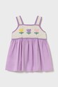 Mayoral sukienka dziecięca aplikacja fioletowy 1931.4P.Baby.PPY2