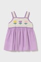 Mayoral sukienka dziecięca aplikacja fioletowy 1931.4P.Baby.PPY2
