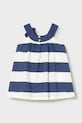 Mayoral sukienka bawełniana dziecięca 1991.4D.Baby.PPY2 granatowy SS26