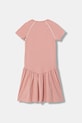 Guess sukienka dziecięca J6RK02.KCY62.PPY2 różowy SS26