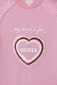 Dievča Dievčenské šaty Guess K6RK01.KAUH0.PPY2 ružová