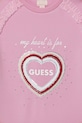 Dziewczynka Guess sukienka dziecięca K6RK01.KAUH0.PPY2 różowy