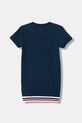 Guess sukienka bawełniana dziecięca K6RK11.KAD74.PPY2 granatowy SS26