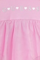 Dziewczynka Guess sukienka bawełniana niemowlęca S6RG02.KA6W4.PPY2 różowy