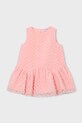 Mayoral sukienka dziecięca rozkloszowany różowy 3911.6A.Mini.PPY2