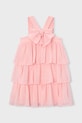 Dječja haljina Mayoral mini roza 3912.6A.Mini.PPY2