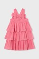 Девочка Детское платье Mayoral 3912.6A.Mini.PPY2 розовый