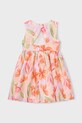 Дівчинка Дитяча льняна сукня Mayoral 3913.6A.Mini.PPY2 рожевий