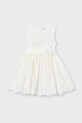 Mayoral sukienka dziecięca 3914.6B.Mini.PPY2 beżowy SS26