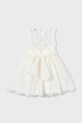 Dziewczynka Mayoral sukienka dziecięca 3914.6B.Mini.PPY2 beżowy