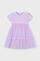 Mayoral sukienka dziecięca 3915.6B.Mini.PPY2 fioletowy SS26
