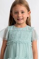 Mayoral vestito bambina 3917.6B.Mini.PPY2 turchese