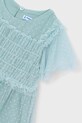 Mayoral vestito bambina turchese 3917.6B.Mini.PPY2