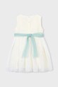 Dziewczynka Mayoral sukienka dziecięca 3919.6B.Mini.PPY2 biały