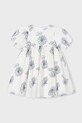 Mayoral sukienka dziecięca 3921.6C.Mini.PPY2 biały SS26
