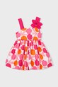 Mayoral sukienka dziecięca 3924.6D.Mini.PPY2 różowy SS26