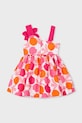 Dziewczynka Mayoral sukienka dziecięca 3924.6D.Mini.PPY2 różowy