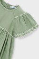 Dziewczynka Mayoral sukienka dziecięca 3927.6E.Mini.PPY2 zielony