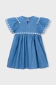 Dziewczynka Mayoral sukienka dziecięca 3927.6E.Mini.PPY2 niebieski