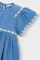 Mayoral sukienka dziecięca niebieski 3927.6E.Mini.PPY2