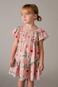 Mayoral sukienka dziecięca rozkloszowany różowy 3932.6G.Mini.PPY2