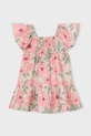 Mayoral sukienka dziecięca 3932.6G.Mini.PPY2 różowy SS26