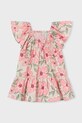 Dziewczynka Mayoral sukienka dziecięca 3932.6G.Mini.PPY2 różowy