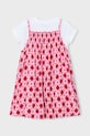 Dziewczynka Mayoral sukienka dziecięca 3933.6H.Mini.PPY2 różowy