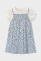 Mayoral sukienka dziecięca rozkloszowany niebieski 3933.6H.Mini.PPY2