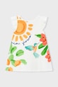 Mayoral vestito bambina 3934.6J.Mini.PPY2 bianco SS26