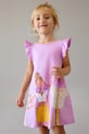 Mayoral sukienka dziecięca z elastanem fioletowy 3934.6J.Mini.PPY2