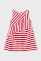 Dievčenské šaty Mayoral pásiky ružová 3937.6K.Mini.PPY2