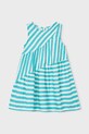 Dječja haljina Mayoral mini tirkizna 3937.6K.Mini.PPY2