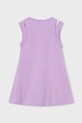 Dziewczynka Mayoral sukienka bawełniana dziecięca 3938.6K.Mini.PPY2 fioletowy
