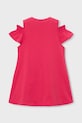 Mayoral sukienka bawełniana dziecięca 3941.6L.Mini.PPY2 różowy SS26
