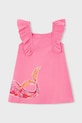 Dievčenské šaty Mayoral 3943.6M.Mini.PPY2 ružová SS26