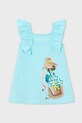 Dievčenské šaty Mayoral 3943.6M.Mini.PPY2 modrá SS26